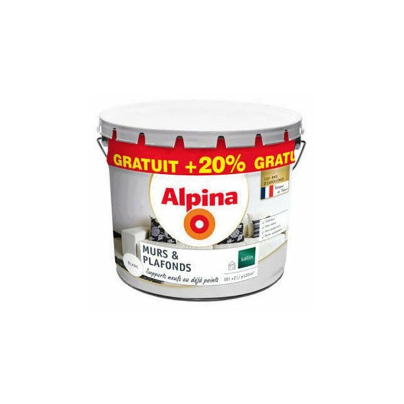 Murs Plafond Blc Sat10l+20% - Alpina