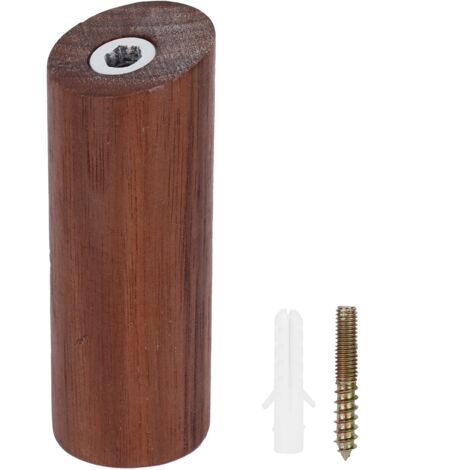 Murux Türhaken aus Buchenholz – Kleiderhaken zum Anbohren fürs Schlafzimmer (6 cm)