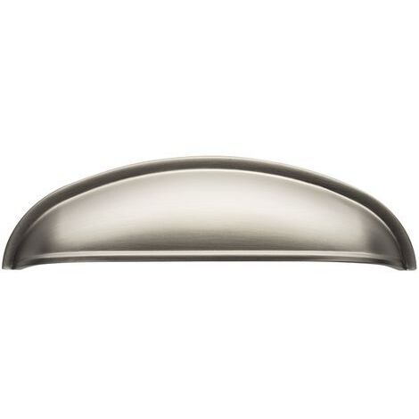 Muschelgriff NICK BA 96 mm Edelstahloptik matt
