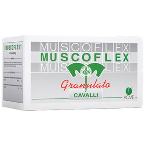 MUSCOFLEX mangime complementare a base di Glicina e Betaina 40 buste da 25 g