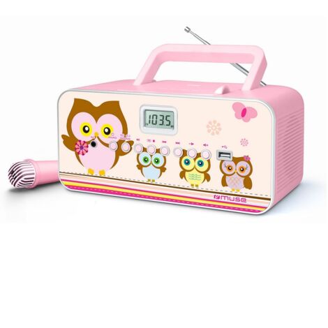 MUSE M-29 KP / RADIO PORTÁTIL CD CON MICRÓFONO