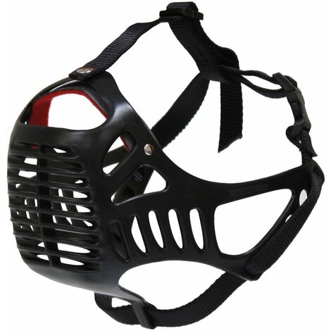 Muselière modèle Boxer Noir pour chiens Croci