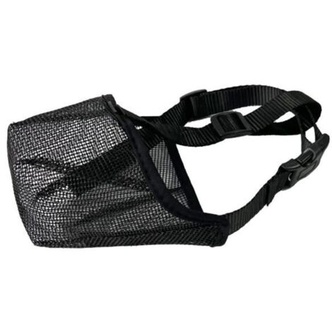 Muselière - Muselière en maille souple - XS (Museau 11-16cm) - Sangle réglable - Toilettage - Libération rapide