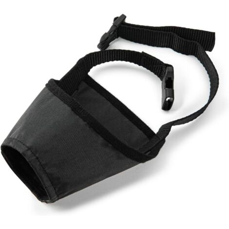 Muselière pour Chien, Muselière Réglable, Empêche Les Morsures, Les Aboiements et la Mastication （Noir）-1pcs
