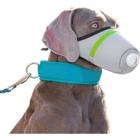 Muselière pour chiens de taille moyenne, respirante,