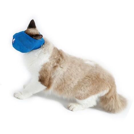 Muselières pour chats - SURENHAP - Maille respirante - Réglables - Accessoires essentiels