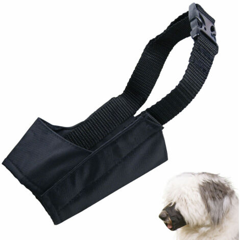 Museruola Gloria Nero Nylon Taglia 3 (18.5 cm)