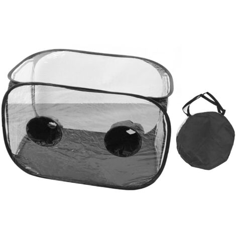 Mushroom Growing Still Air Box Portable Foldable Pop Up PVC Mushroom Container Set