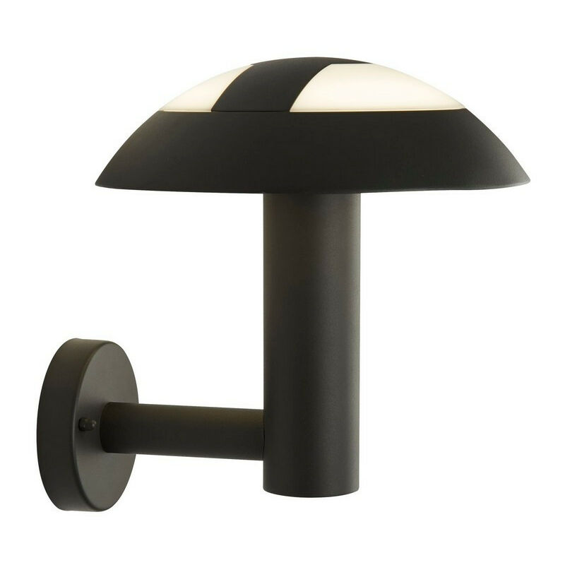 Searchlight Mushroom Outdoor Led Wall Light Porch - Dark Grey