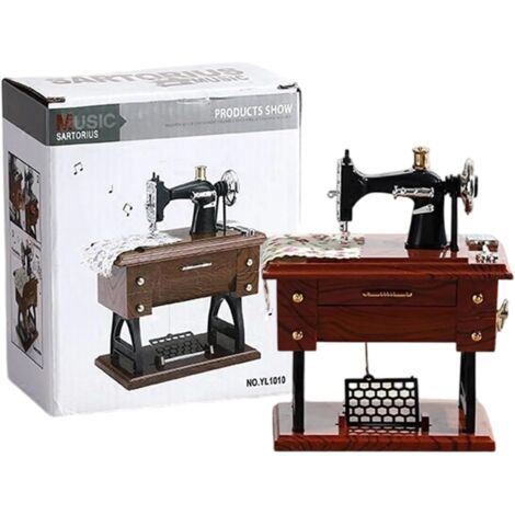 musique pour machine coudre Bote musique dcorative manivelle