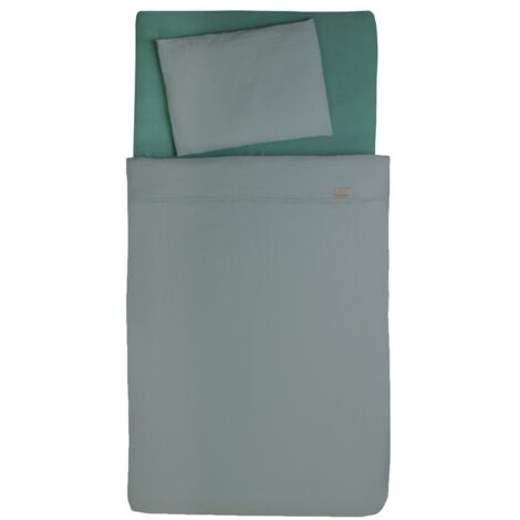 Musselin-Bettwäsche-Set 100 x 135 + 40 x 60 + 30 x 175