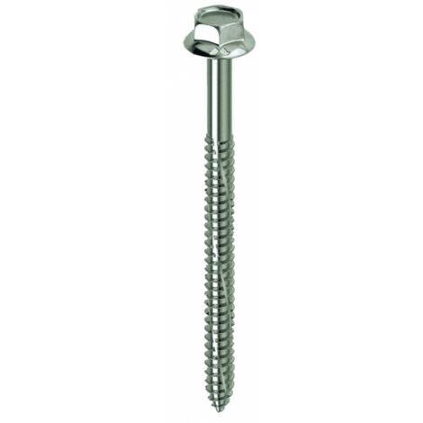 Mustad 200 pcs vis autotaraudeuses Kovervit BS tA te hexagonale 6x50 millimA tre