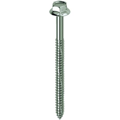 Mustad 200 pz Kovervit BS viti autofilettanti testa esagonale   6x20 mm