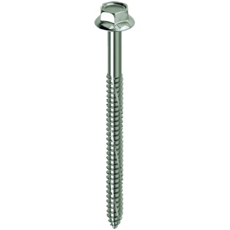 Mustad 200 pz Kovervit BS viti autofilettanti testa esagonale   6x50 mm