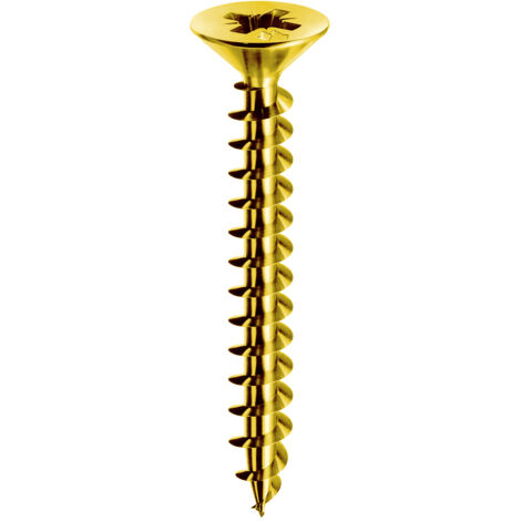 Mustad VITE PANELVIT TSP FERRO OTTONATO  mm. 3x16 5.00 centinaia