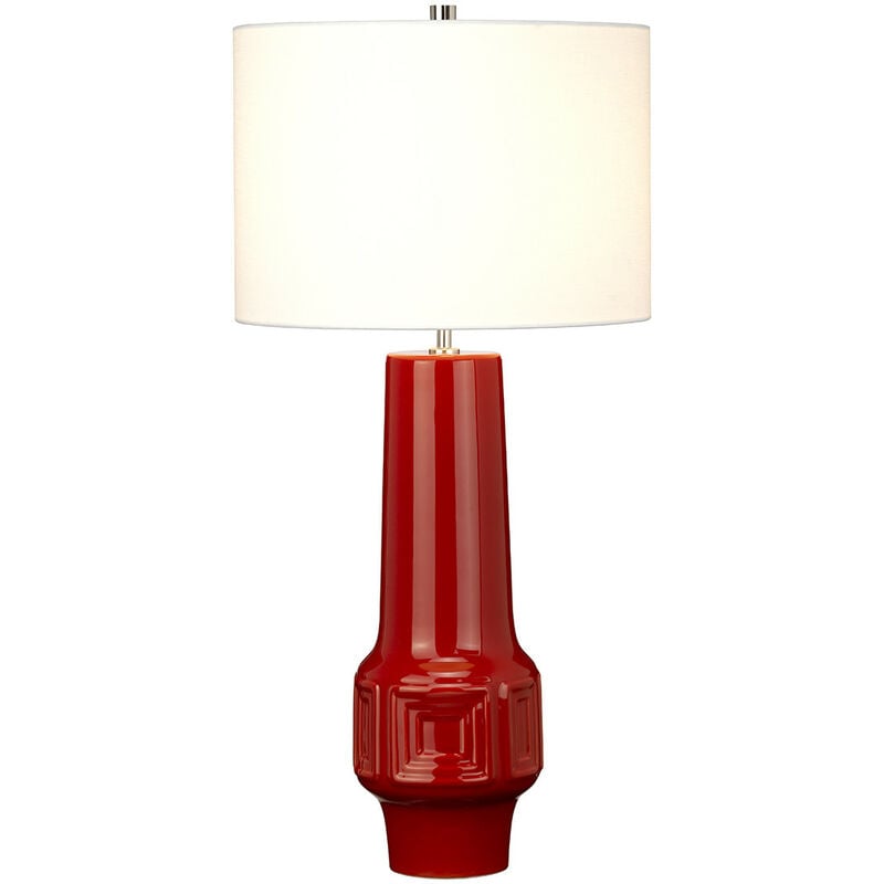 Muswell - 1 Light Table Lamp Ceramic, E27 - Elstead