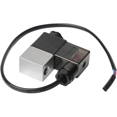 Mute Compresseur d'air sans huile Valve magnétique jetable d'évacuation Pièces -