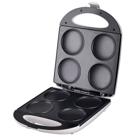Muvip arepera 1400w - capacità per 4 arepas di circa 10cm - rivestimento antiaderente - asa cold touch