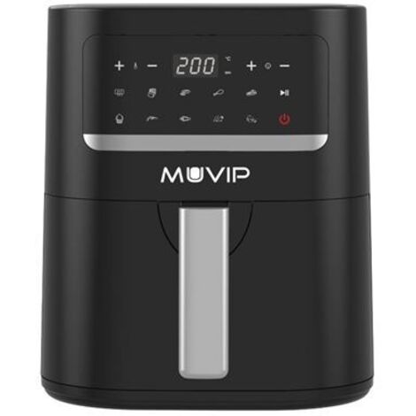 Muvip Freidoras de la Marca Modelo Freidora Aire Caliente 4.5L 1600W Pantalla Tactil - 10 Programas Preestablecidos
