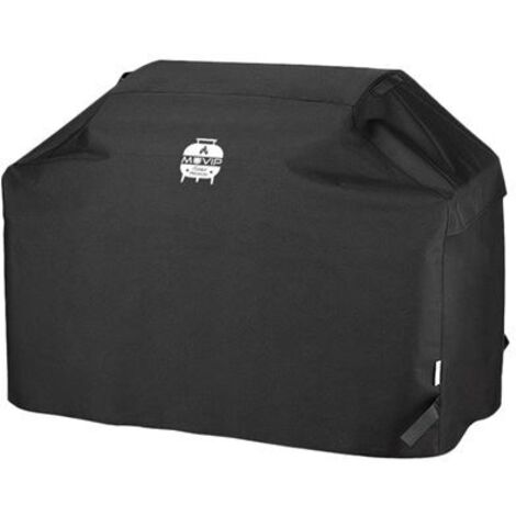 Muvip Fundas para barbacoas de la Marca Modelo Funda para Barbacoa MV0456 - Proteccion contra Sol y Lluvia - Material Impermeable - Color Negro