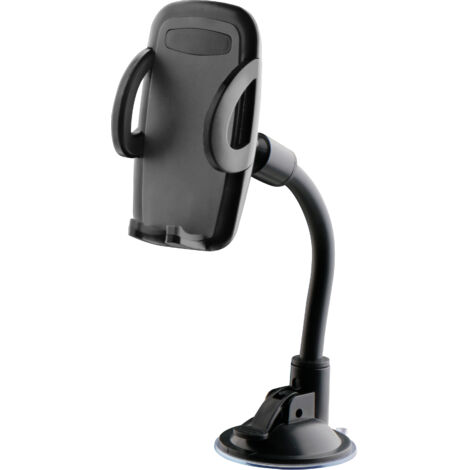 Muvit for Change Soporte Coche Universal Ventosa hasta 7" Negro