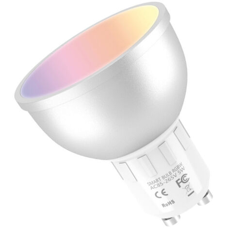 muvit iO bombilla inteligente GU10/5W/400lm RGB+Blancos D50H56