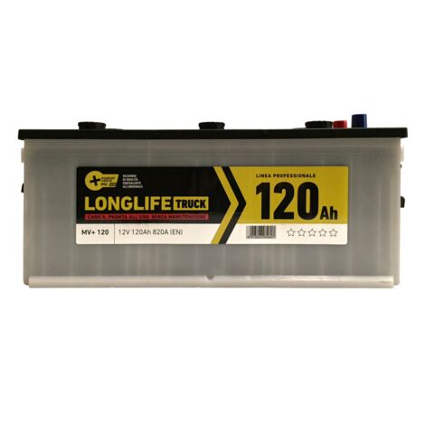 MV + 120-820A Batterie