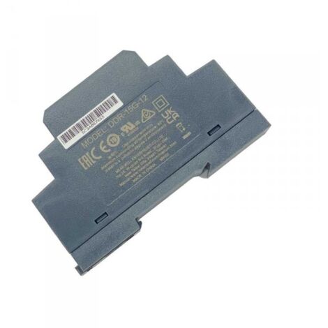 MW MEAN WELL DDR-15G-12 Convertitore tipo DC-DC per Guida DIN Input 9-36V Output 12V 1,25A 15W