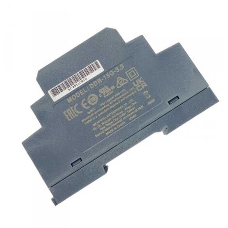 MW MEAN WELL DDR-15G-3.3 Convertitore tipo DC-DC per Guida DIN Input 9-36V Output 3,3V 3,5A 15W