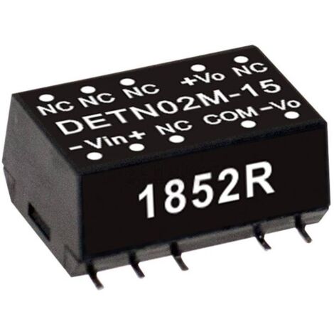 MW Mean Well DETN02N-05 Module convertisseur CC/CC 200 mA 2 W Nbr. de sorties: 2 x Contenu 1 pc(s) Q122512