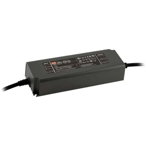 MW Mean Well Driver de LED à tension constante, à courant constant 200.3 W 3.71 A non dimmable 1 pc(s) R774132