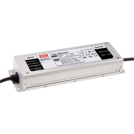 MW Mean Well Driver de LED à tension constante, à courant constant 264 W, 224.4 W 11 - 22 A 11.2 - 12.8 V/DC réglable, protection contre les surcha Q823272