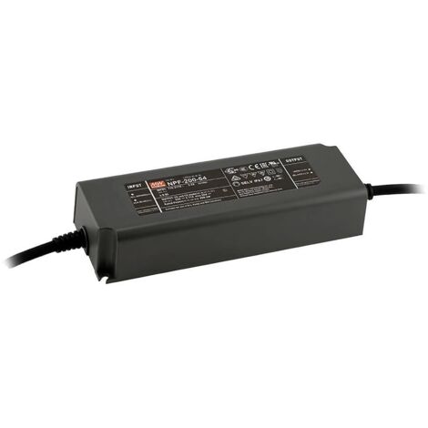 MW Mean Well Driver per LED Tensione costante, Corrente costante 180 W 15 A non dimmerabile 1 pz.