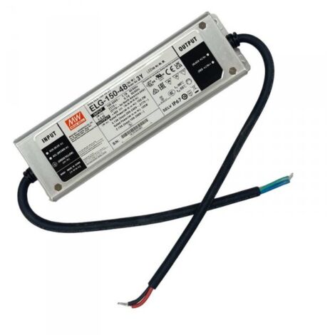 MW MEAN WELL ELG-150-48-3Y Alimentatore IP67 150W 48V 3,13A Input 220V e 110V
