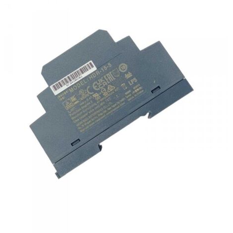MW MEAN WELL HDR-15-5 Alimentatore Guida DIN Ultra Slim 12W 5V 2,4A Input 220V e 110V