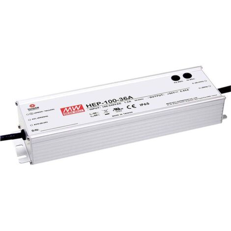MW Mean Well HEP-100-12A Bloc d'alimentation industriel 12 V/DC 8.34 A 100 W S857731