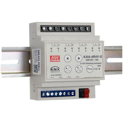 MW Mean Well KAA-4R4V-10S Actionneur de gradation 4 canaux R770392