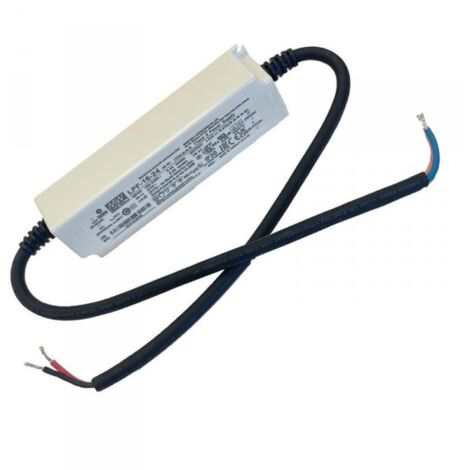 MW MEAN WELL LPF-16-24 Alimentatore Led Driver CC CV 24V 0,67A 16W IP67 Input 220V e 110V