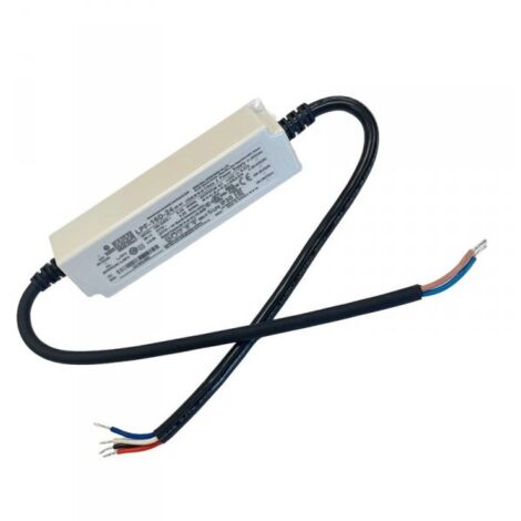 MW MEAN WELL LPF-16D-24 Alimentatore Led Driver CC CV 24V 0,67A 16W IP67 Input 220V e 110V Dimmerabile 3 In 1