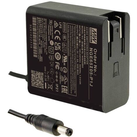 MW Mean Well NGE65I24-P1J alimentation secteur 65 W