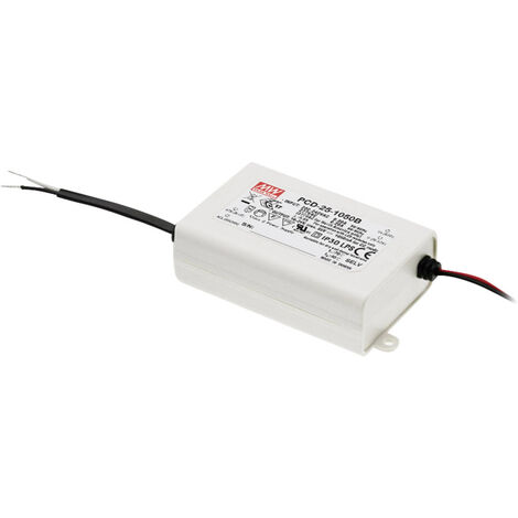 MW Mean Well PCD-25-700B LED-Treiber  Konstantstrom 25 W 0.7 A 24 - 36 V/DC dimmbar, PFC-Schaltkreis
