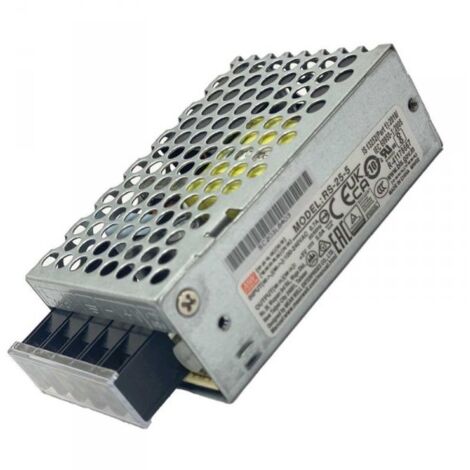 MW MEAN WELL RS-25-5 Alimentatore CV 25W 5V 5A IP20 Input 220V e 110V