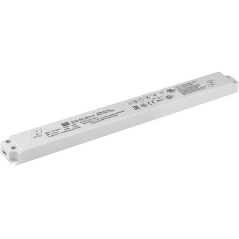 MW Mean Well SLD-80-12 LED-Treiber  Konstantspannung, Konstantstrom 79.2 W 6.6 A 12 V/DC Möbelzulass