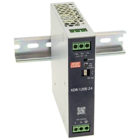 MW Mean Well XDR-120E-48 Alimentation rail DIN 48 V 2.5 A 120 W Contenu 1 pc(s) W295733