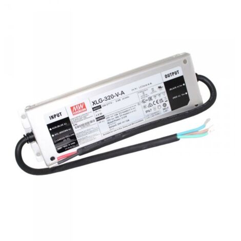 MW MEAN WELL XLG-320-V-A Alimentatore Led Driver 24V 13A 312W 12V 18A 216W IP67 Input 220V e 110V