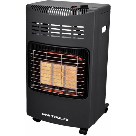 Mw Tools – Chauffage de chantier au gaz 4200W – Mobile pour espaces jusqu'à 240 m³ – Puissance réglable 3 modes – WG15I