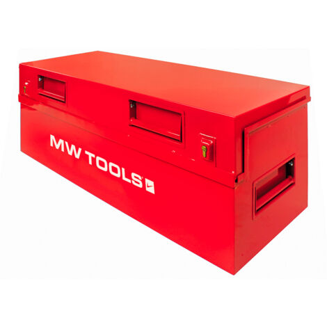 Mw Tools – Coffre de chantier métal 265 L – Charge maximale 1000 kg – Dimensions 1310 x 490 x 460 mm – MWB265