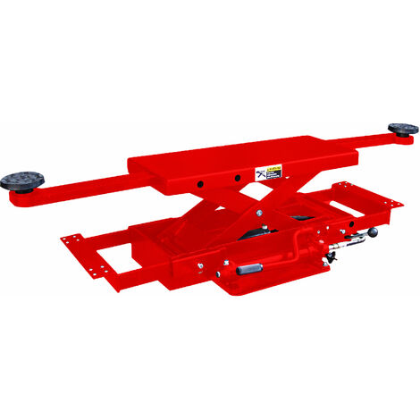 Mw Tools – Cric mobile 1,5T manuel pour pont 4 colonnes – Capacité de levage 1500 kg – Hauteur de levage 365 mm – MRK15