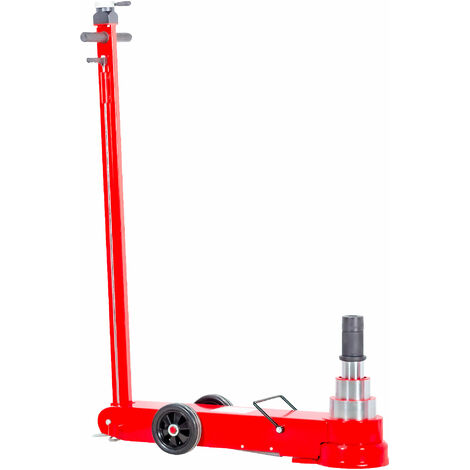 Mw Tools – Cric rouleur hydro-pneumatique 60T – Triple cylindre haute capacité – Rallonges 45mm et 75mm – HPK204060L