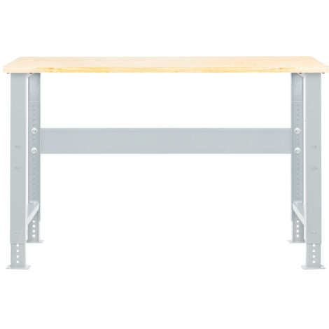 Mw Tools – Établi modulaire Multiplex 1500 mm – Charge maximale 400 kg – Plan de travail en multiplex 27 mm – Pieds ajustables 810-1180 mm – MOD150